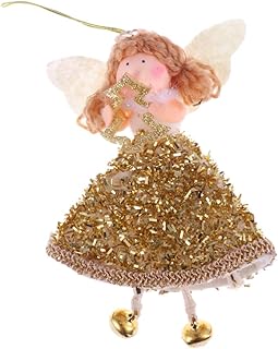 NOLITOY Bonecas Em Miniatura De Pelúcia Mini Boneca Elfo Boneca De Pelúcia Popplio De Pelúcia Decorações De Boneca De Árvore De Natal Pano Artesanato De Natal Pingente De Natal Ornamento