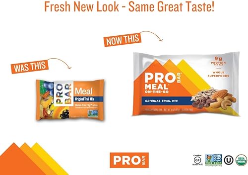 Miniatura 3 de Probar - Barra alimenticia no transgénica sin gluten certificado orgánico saludable ingredientes de alimentos integrales a base de plantas energía