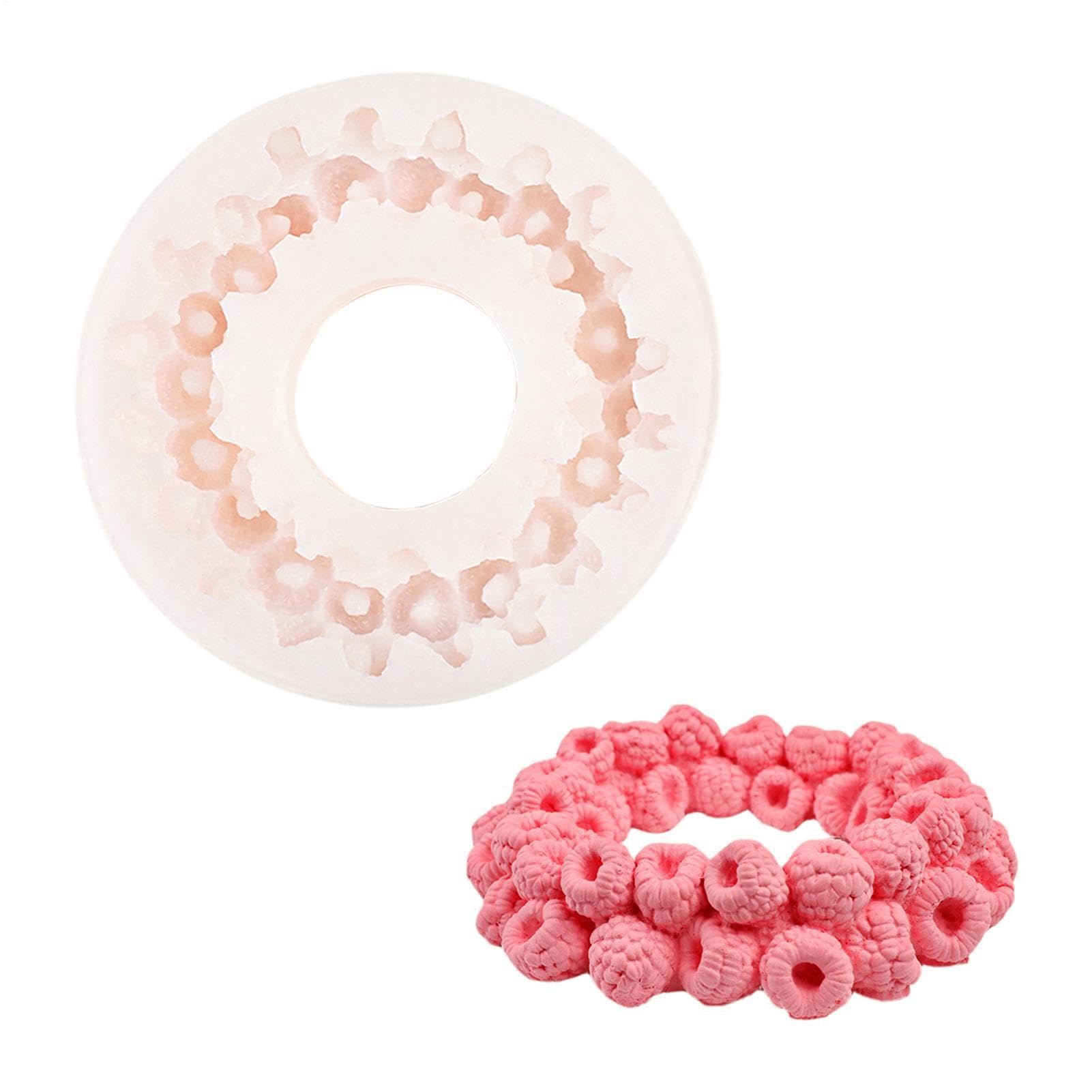 Moldes de silicona para frutas repostería y resina DIY