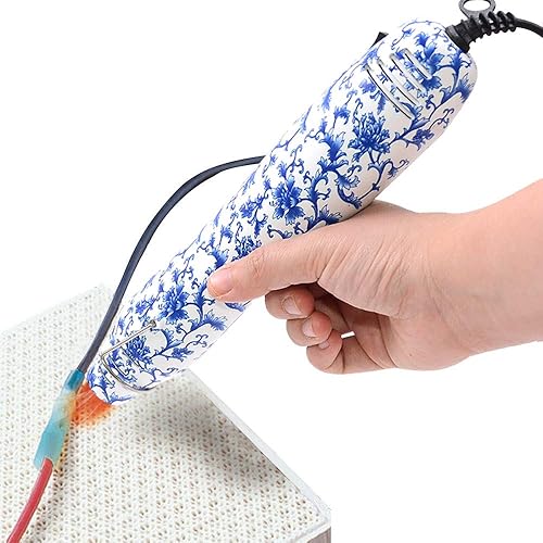 Miniatura 5 de mofa Pistola de calor de resina, cable de 6.6 pies, pistola de calor de 300 W para manualidades, secadora de pintura acrílica, boquilla de