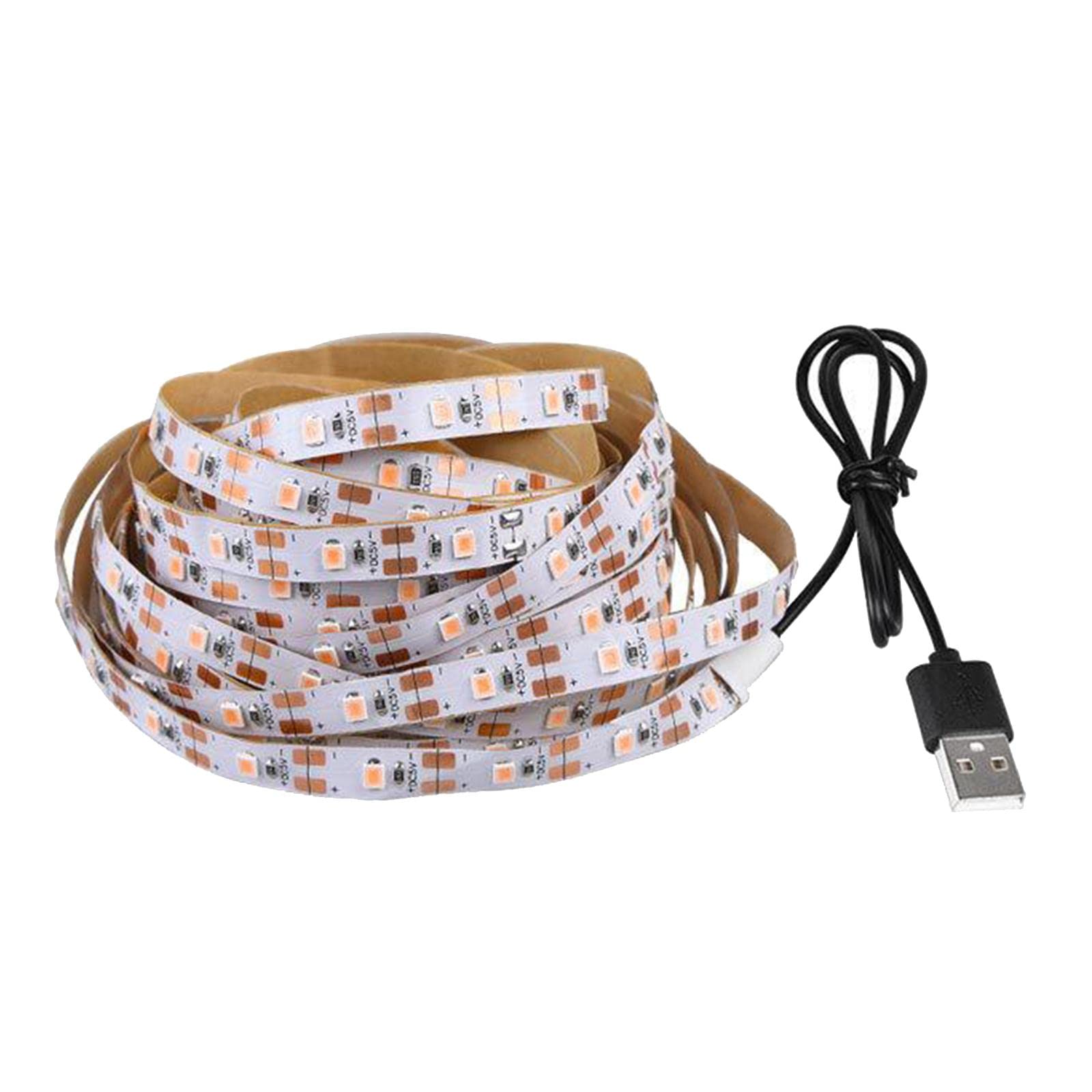 2835 SMD Led Plant Grow Light Strip Growing Lamp Greenhouse Dc5V 5M As Per Description Home & Garden | Yard, Garden & Outdoor Living | Gardening Supplies | Hydroponics & Seed Starting-image-39