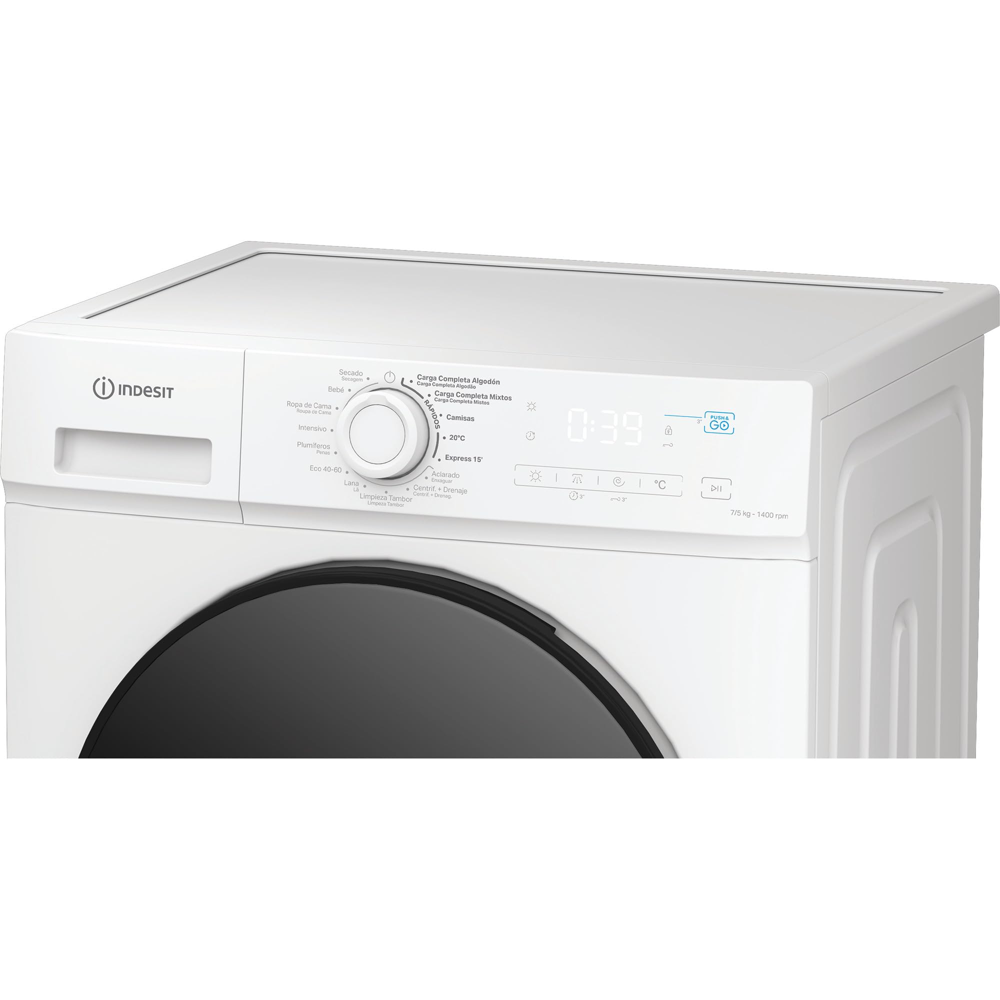 Indesit - Lava Secadora IDMA 75624 MY TIME SPT