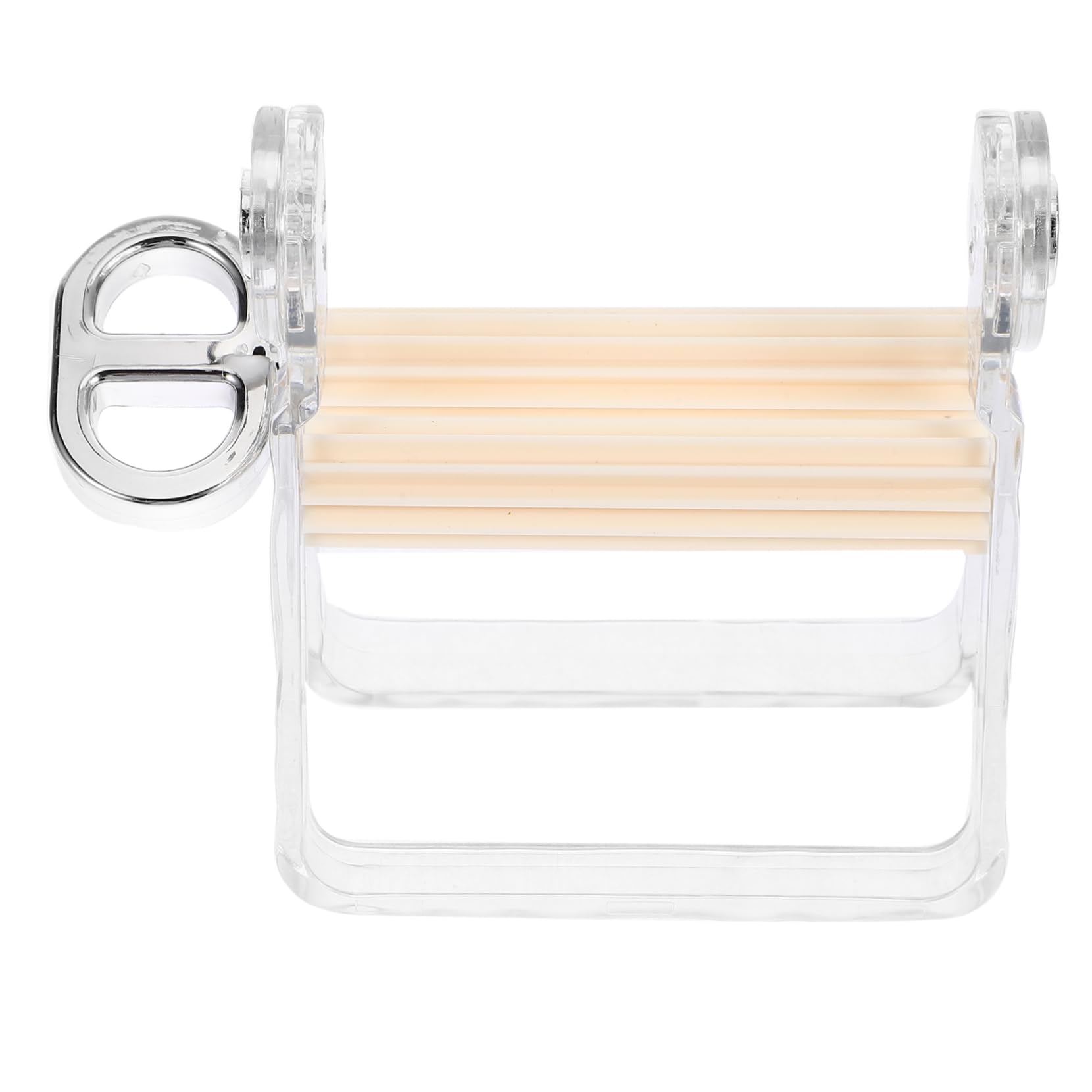 Beavorty Toothpaste Squeezer Bathroom Supplies Toothpaste Rolling Tool Manual Toothpaste Dispenser Toothpaste Rollers Toothpaste Tube Squeezers Toothpaste Clip Holder The Pet White