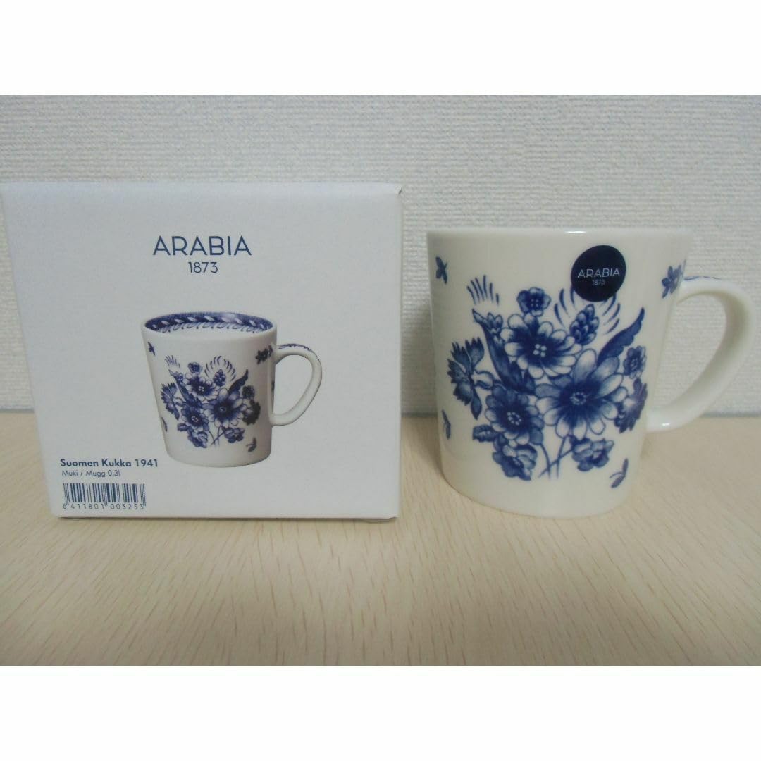 Amazon.co.jp: アラビアFIN100限定マグ（スオメンクッカ）♬ : ホーム 