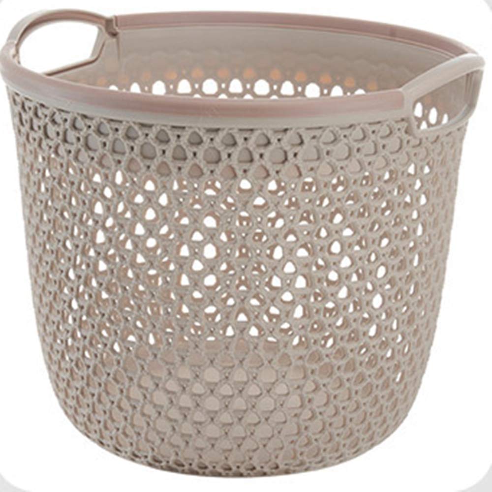 Panier vêtements de stockage portable GGGGG en laine artificielle pour panier de rangement