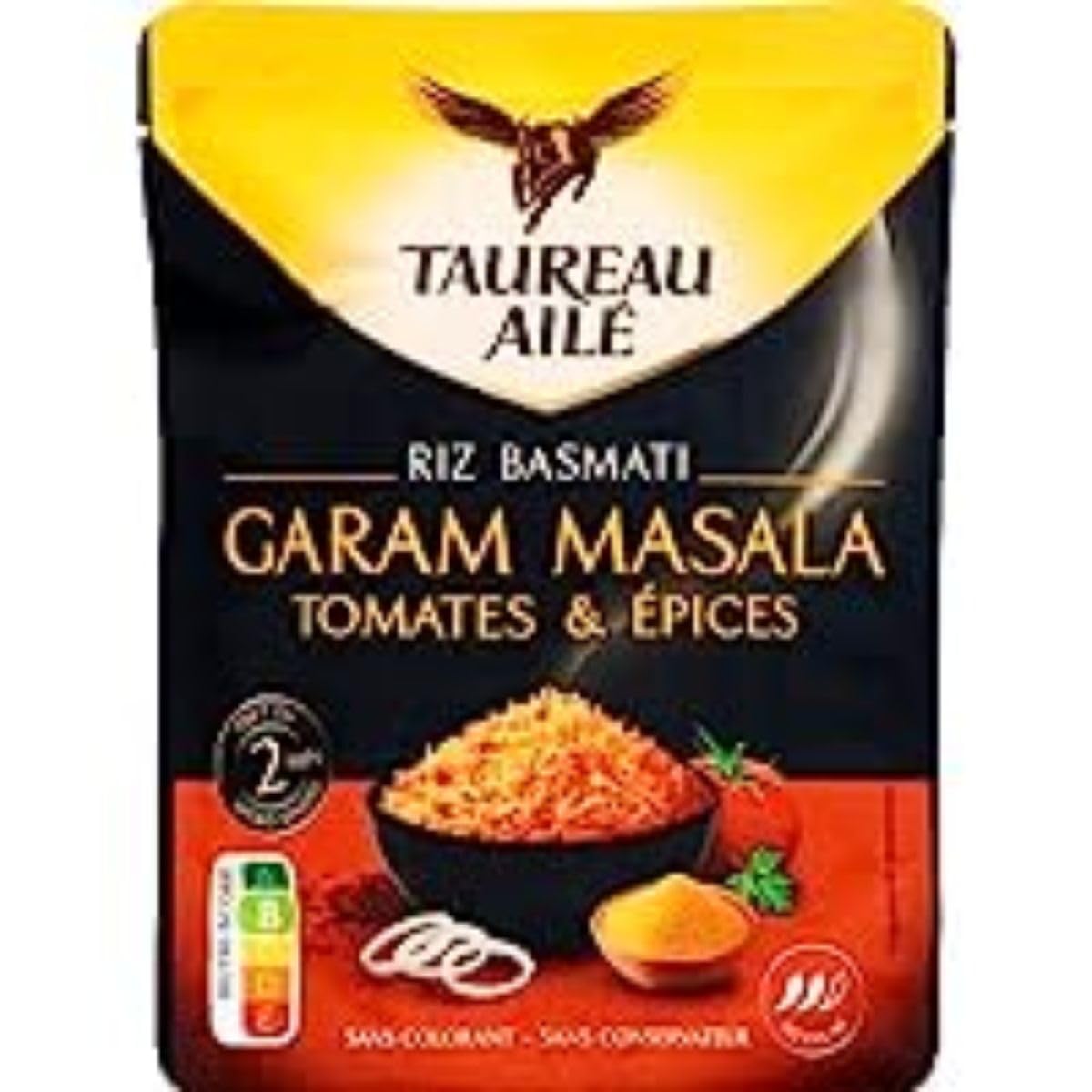 Taureau Ailé Ta basmati garam masala 250g pav6 - Le sachet de 250g