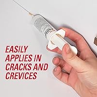 Vista 4 de PIC GEL Gel de control de cucarachas de ácido bórico, jeringa de 1 onza, paquete de 2, blanco