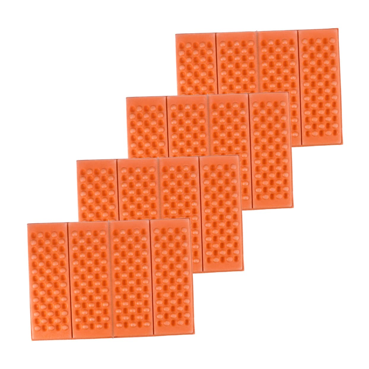 VANZACK Folding Pads for Camping Picnic 4pcs Waterproof Seat Cushions with Xpe Material for