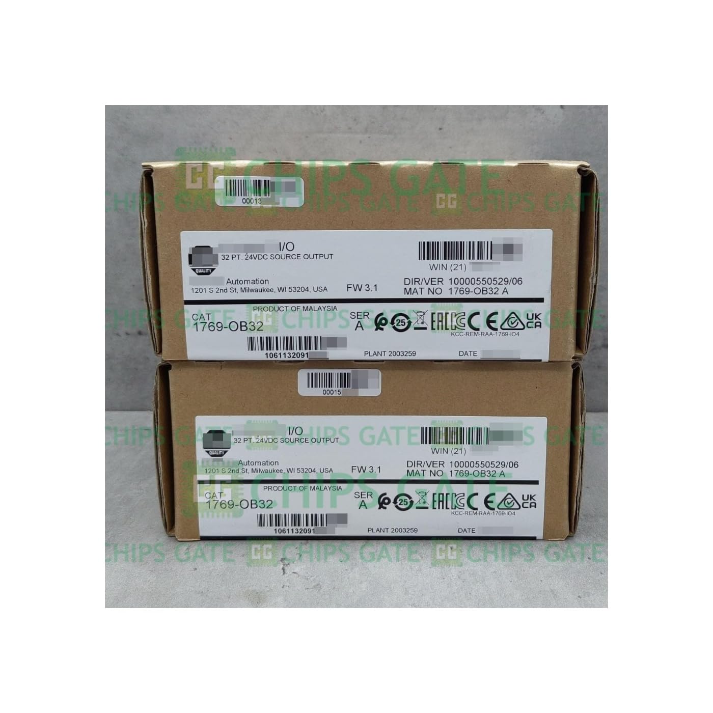 NEW INOX 1769-OB32 32PT.24VDC Output Module PLC Factory Sealed 1769OB32