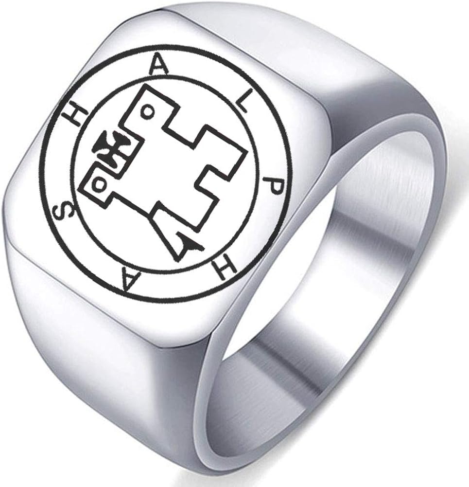 Laser Engraved Demon Malthus Earl of Hell Goetic Seal Lesser Key of ...