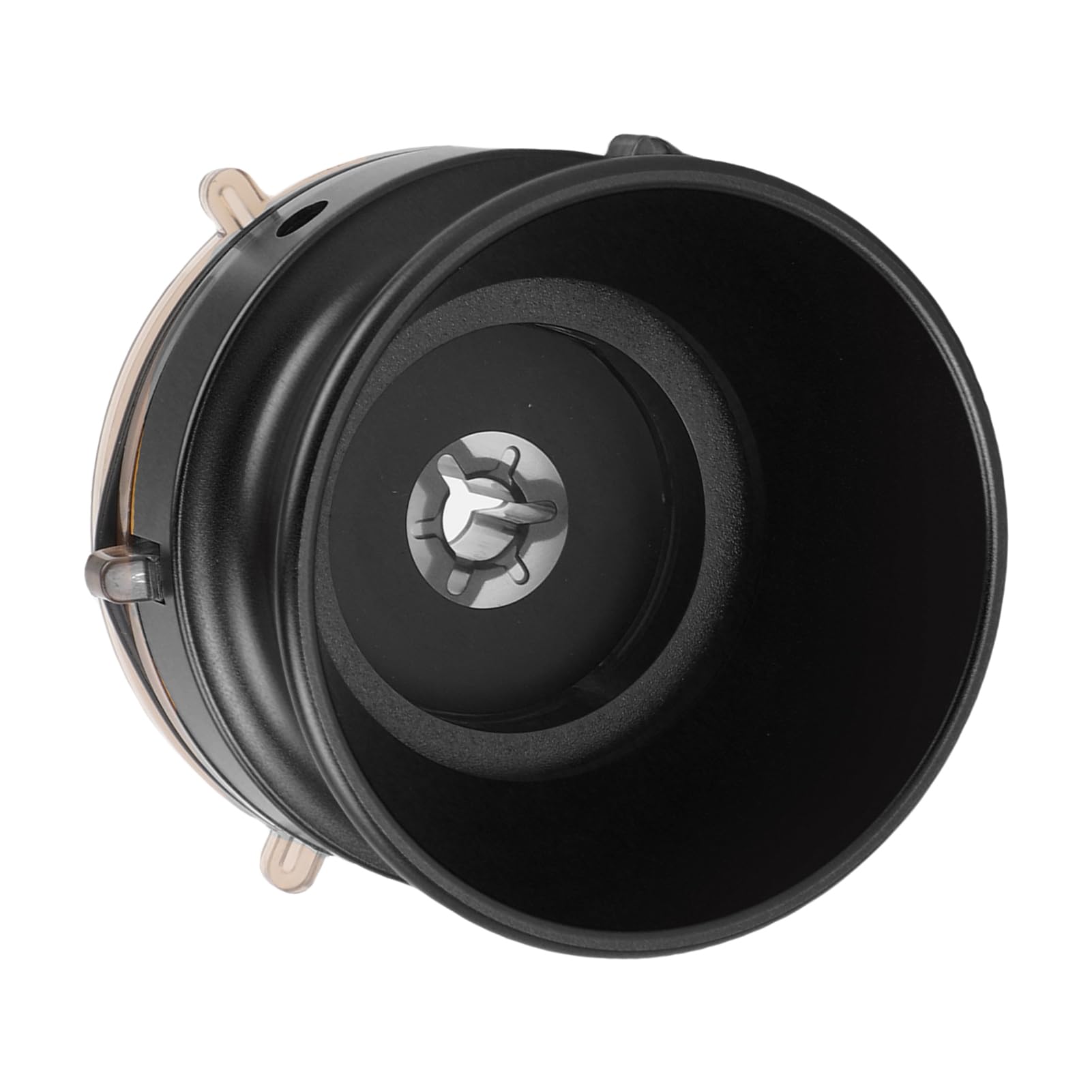 AMONIDA Adaptador de Buje NAB, Aleación de Aluminio, Abridor Resistente de 1/4 y 10 Pulgadas para Grabadoras de Cinta de Carrete a Carrete, Paquete de 2 (BLACK)