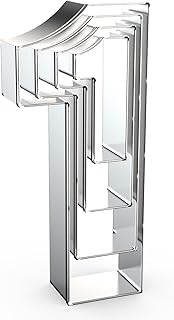 Number One #1 Cookie Cutter Set for Baking, 5/4/3/2 inch, 4 Piece, Stainless Steel