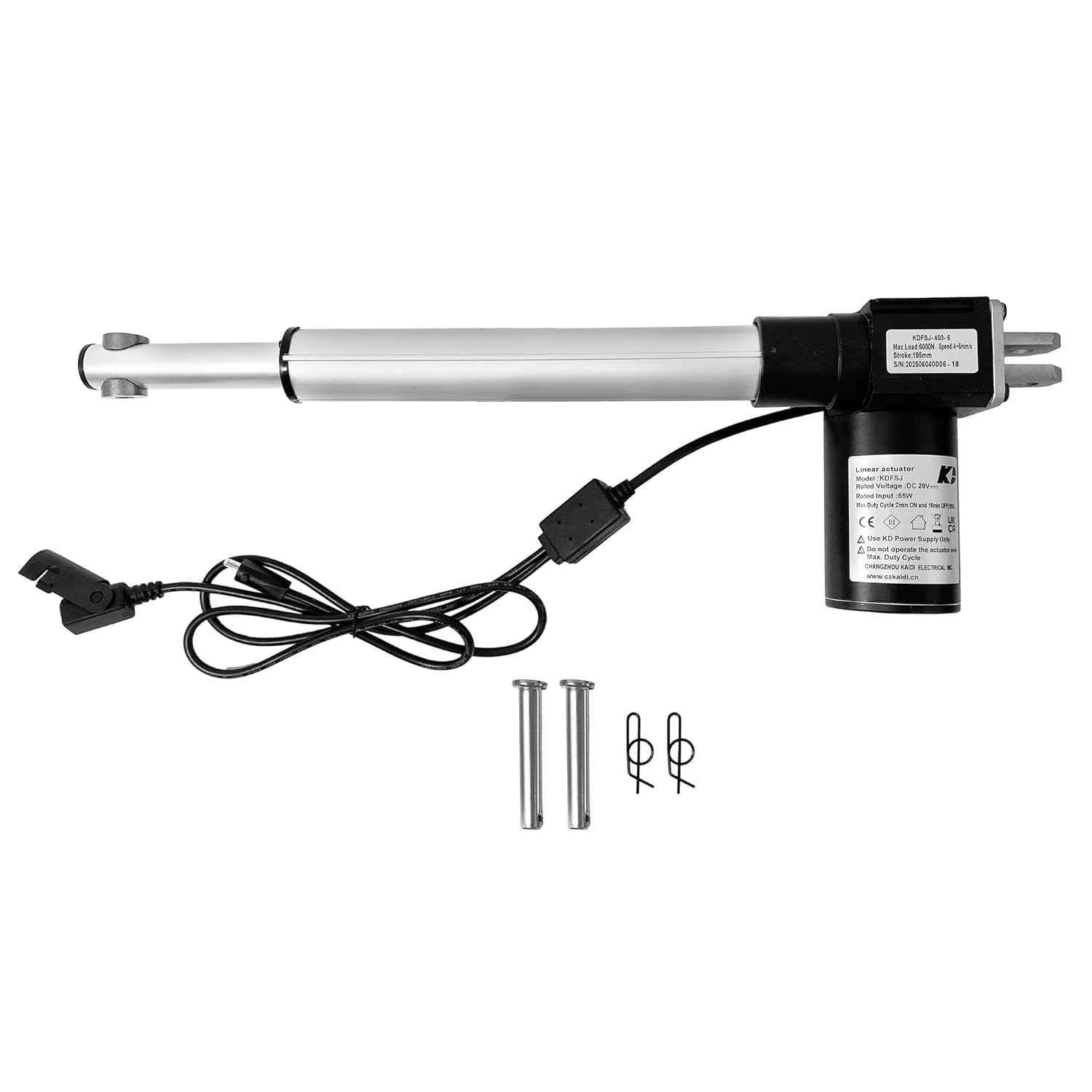 Photo 1 of Linear Actuator Kaidi Model KDFSJ-403-6 Power Recliner Lift Chairs Motor Replacement