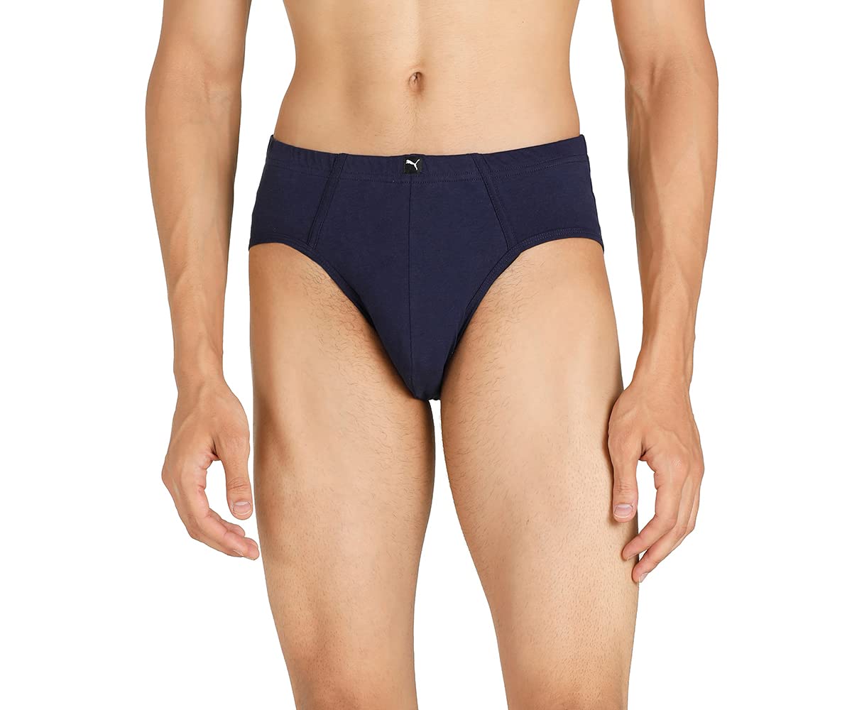 puma Men's Cotton Basic Design Brief-Pk of 3 Regular-picture-52