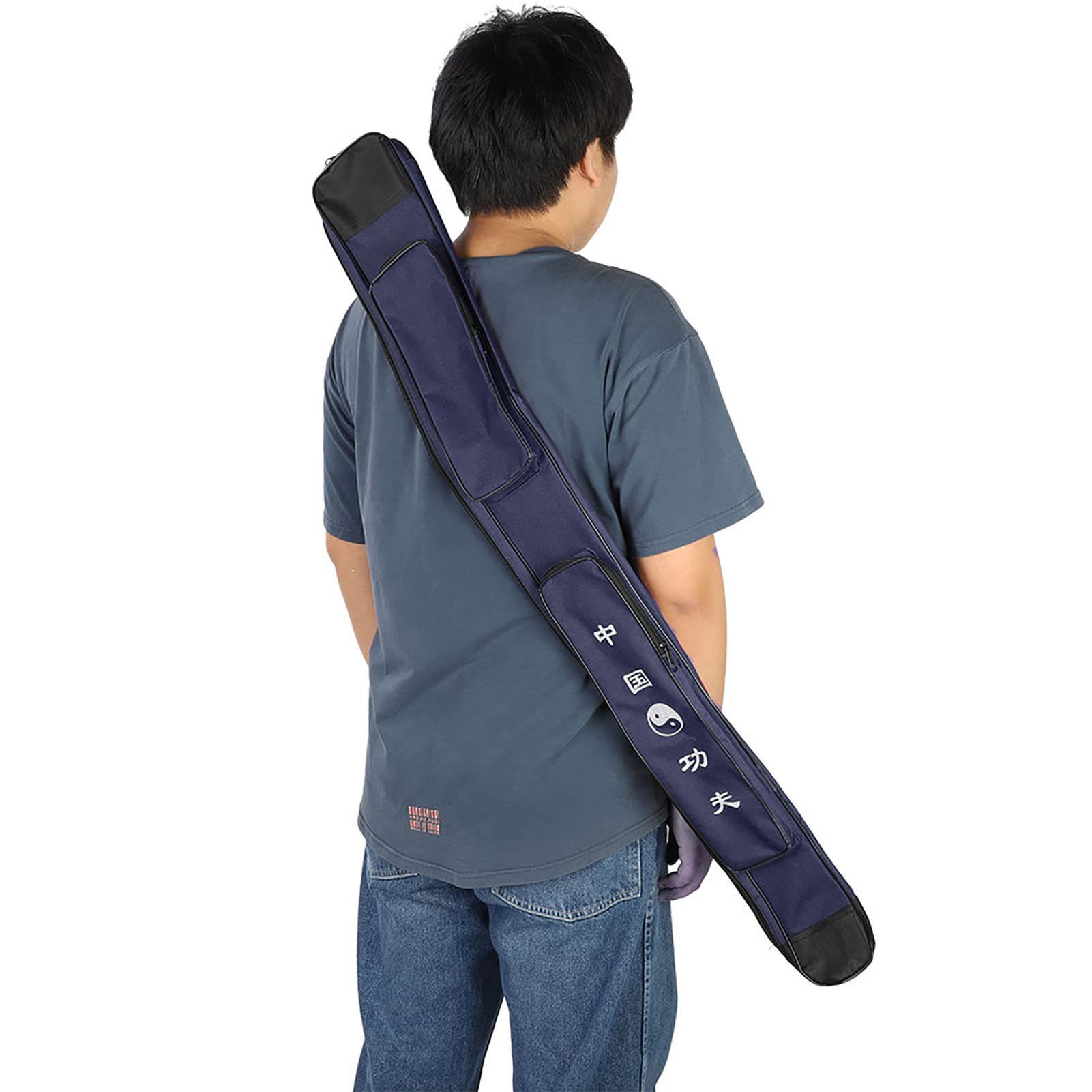 Sac De Transport Pour épées D'arts Martiaux – Toile épaisse, Sangle Réglable – Pratique Et Solide ! - 2