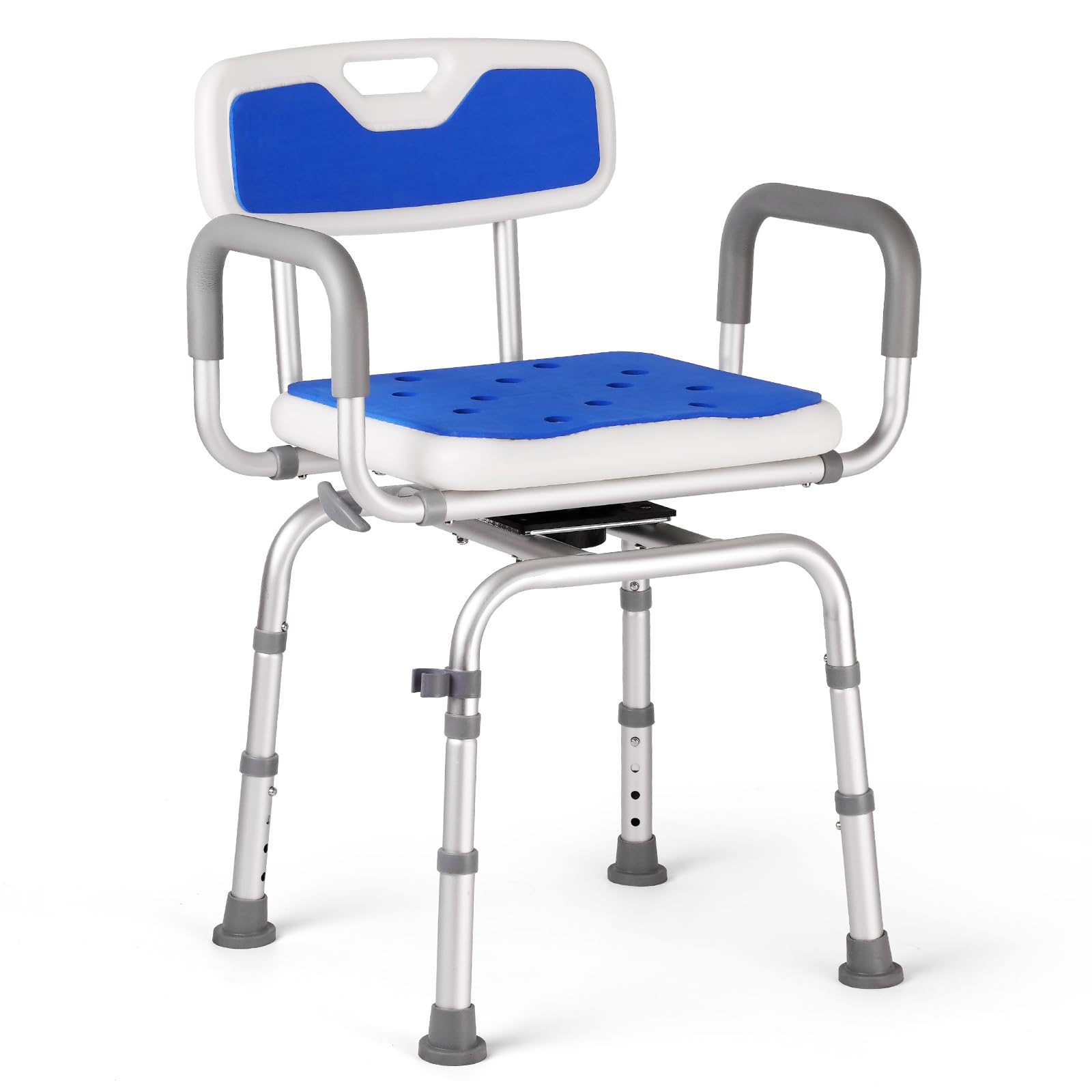 Silla de ducha con asiento giratorio de 360 grados