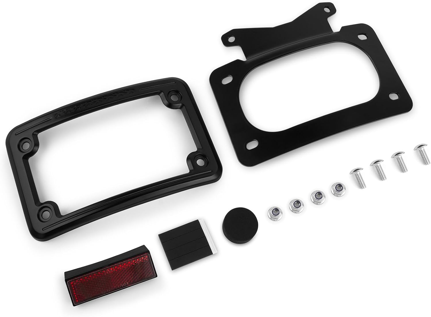 Motorcycle License Plate Frame Bracket for Harley Touring Models