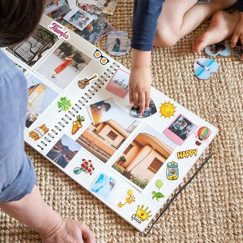 Image of Water Bottle Stickers 200 Pcs Kawaii Cute Sticker Pack, Prizes for Kids Classroom, Waterproof Vinyl Stickers for Water Bottles Scrapbook Laptop Journal Luggage MacBook Skateboard Tumbler Guitar etc