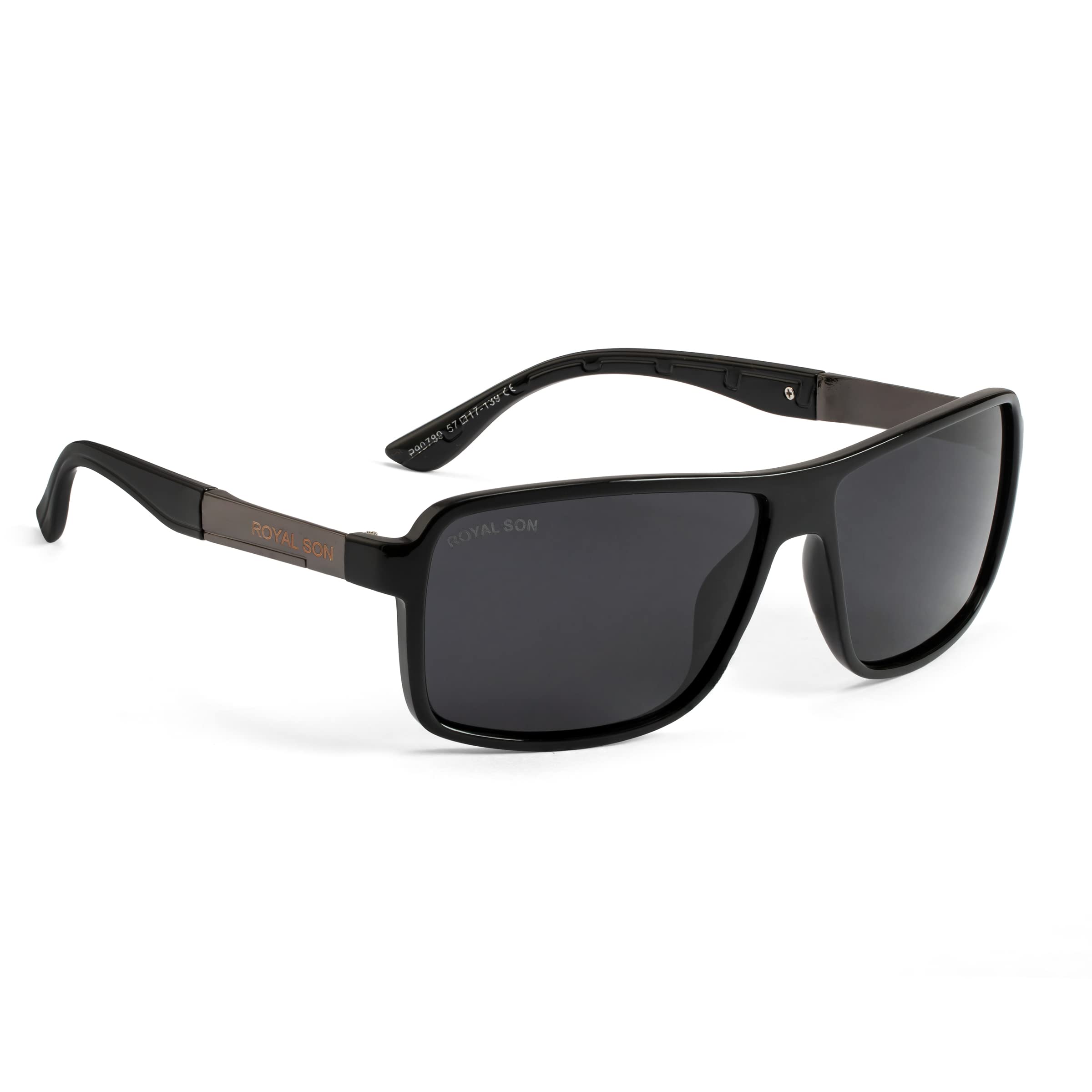 royal son Polarized Fashion Rectangular Sunglasses For Men's UV400 Protection-picture-17