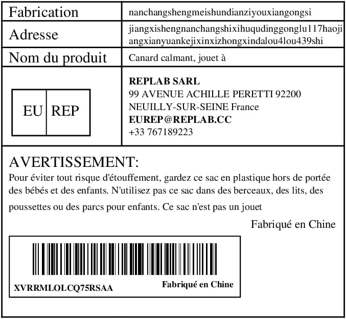 Calming Duck Toy,Stuffed Duck Dog Chew Toys - Squeaky Interactive Game Pillow for Indoor Play Travel Puppy Teething Crate Time Separation Stress Quiet Time Sleep Aid 11