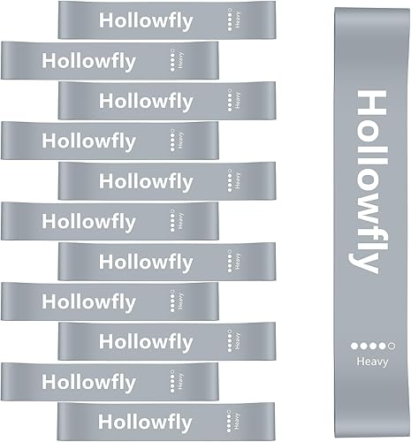 12 bandas de ejercicio de látex para entrenamiento de glúteos, bandas de ejercicio elásticas antideslizantes para piernas, sentadillas, bucle de