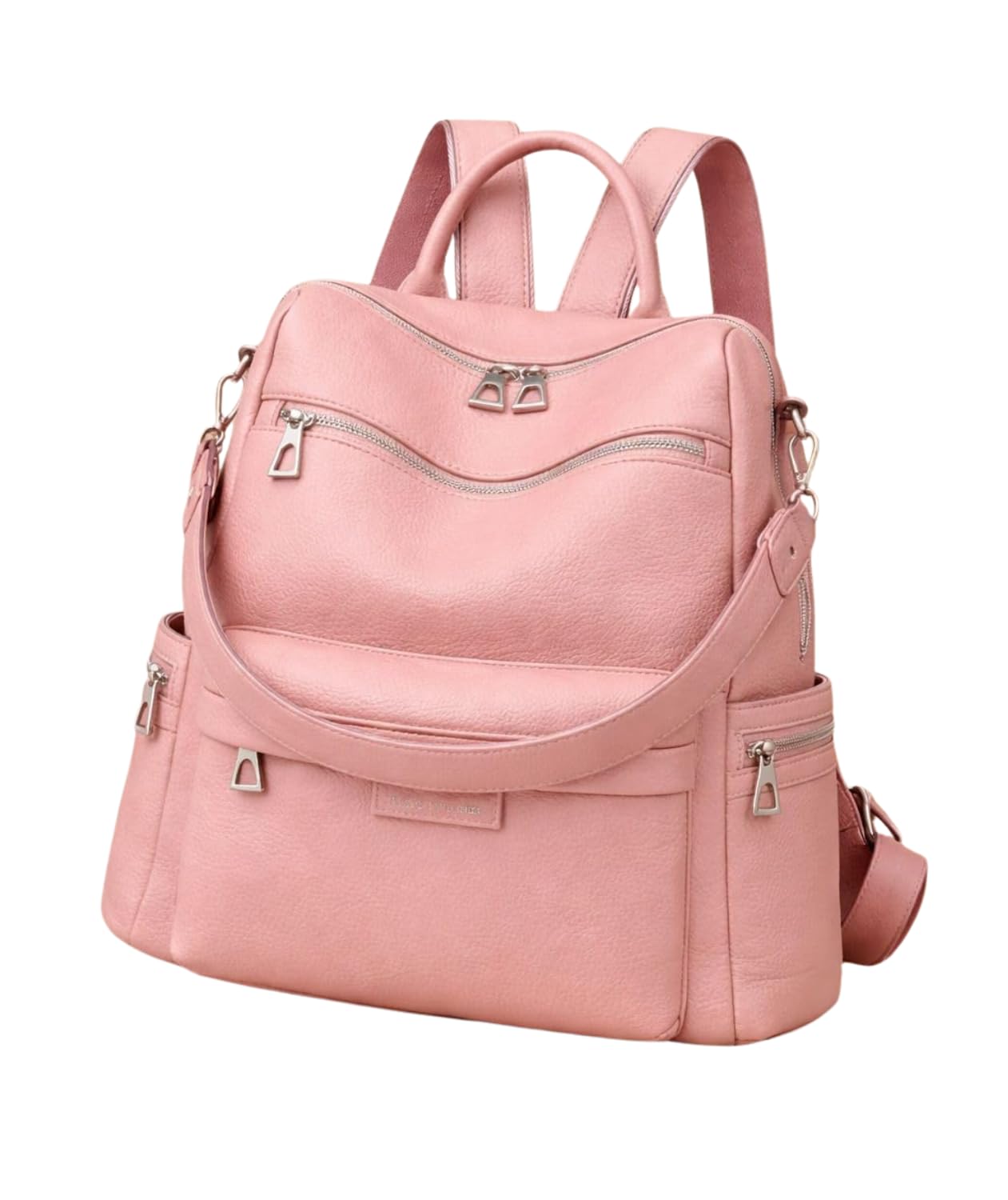 jaisom Stylish Women's Fashion Backpack Purses Multipurpose Design Handbags and Shoulder Bag (Buzz Peach-_BZ)-picture-45