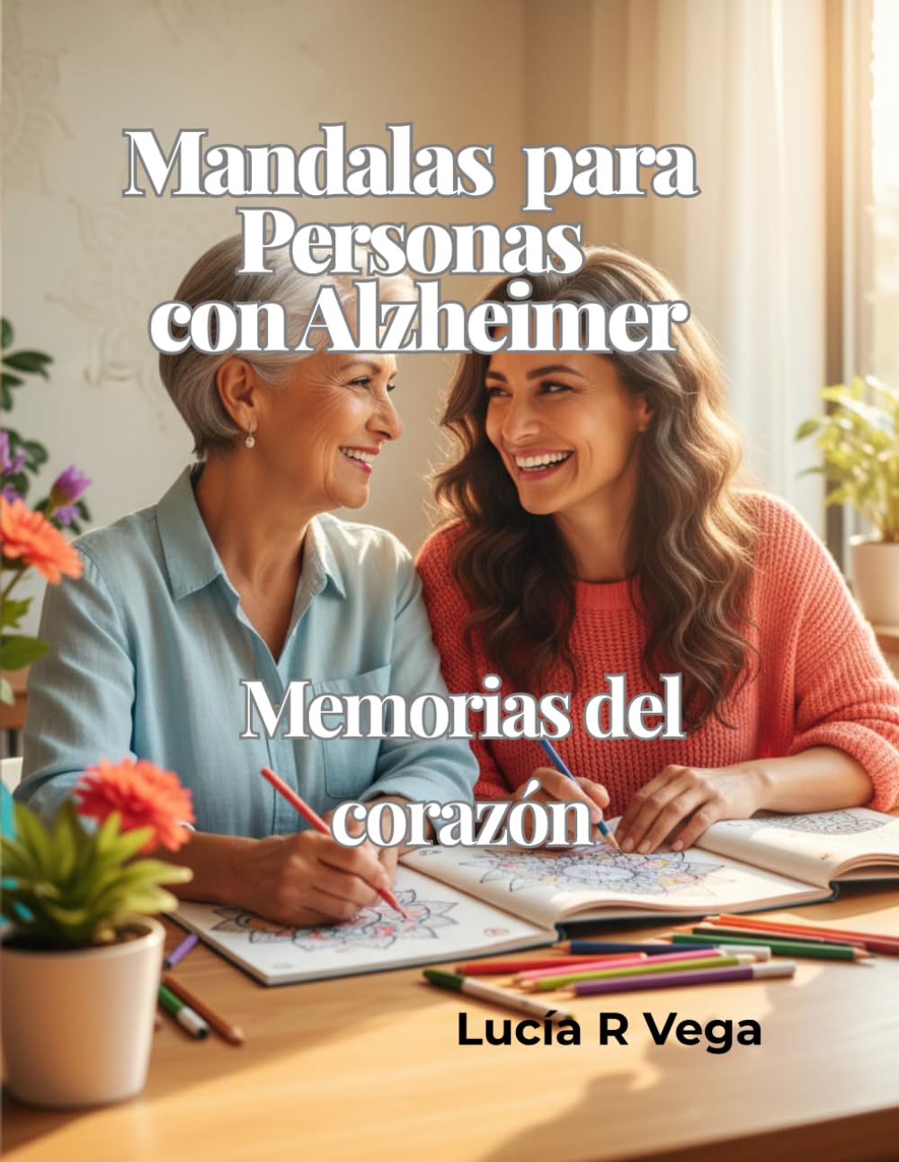 Mandalas para Personas con Alzheimer.: Memorias del corazón. (Colección Memorias del Corazón.)