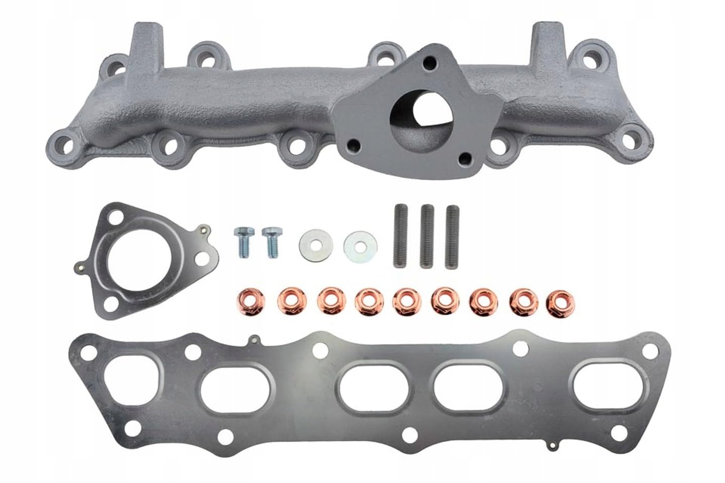 COLECTOR de ESCAPE (REFORZADO) compatible con HONDA ACCORD 2.2 i-CTDi 140cv (N22A1) - compatible con referencias 18100RBDE11 18100RMAE00 04180RSR305 04180RBD305 06180RSR305