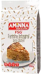 Aminna Farinha Fsg® Integral Sem Glúten Sem Lactose 500G
