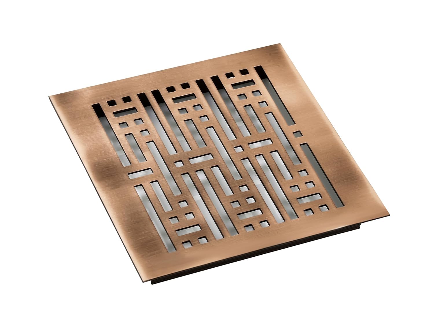 Aluminium Ventilation Jali & Kitchen Jali Ventilator Grill (Rose Gold Antique, 125mm X 125mm x 2mm) (5x5 Inch) Pack of 2-image-20