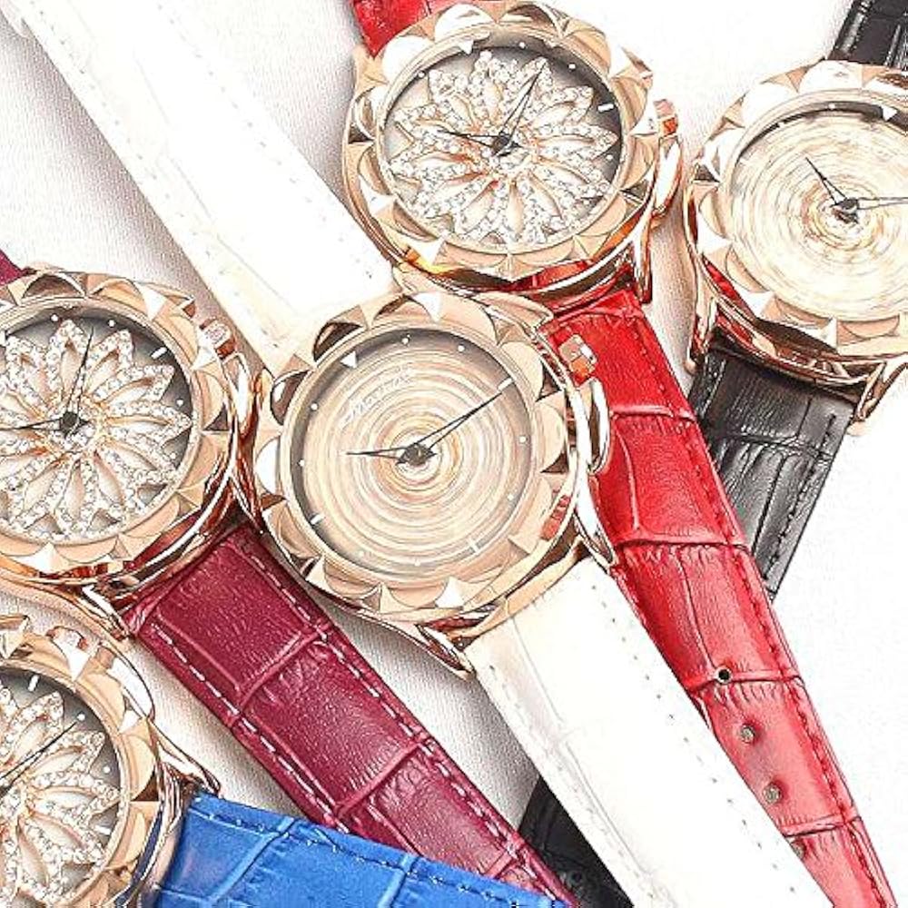 時計 レディース 女性  文字盤 大きい デザイン スピナー シリーズ シルバー wt-rt003.jpg