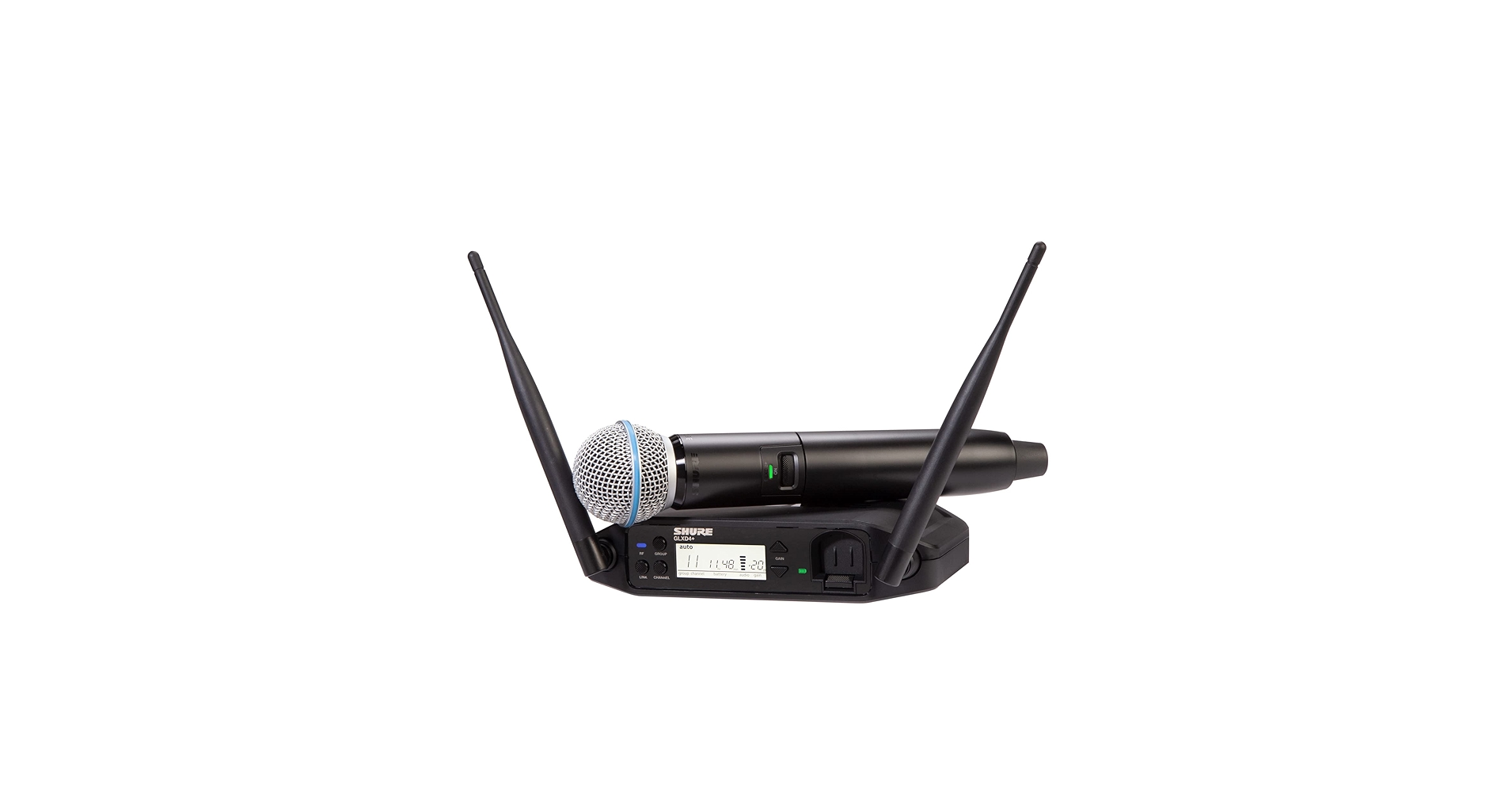 SHURE GLX-D24+/BETA58Aボーカル・ワイヤレスシステム GLXD24+/B58 - Digital Wireless Handheld System with BETA®58A