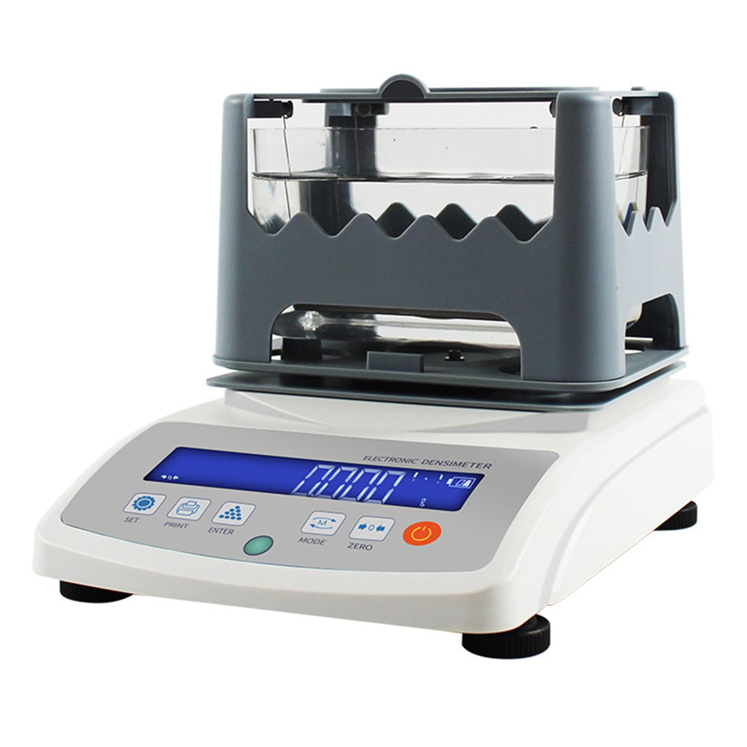 Tester digitale dei metalli preziosi, analizzatore di purezza dell'oro e densimetro, misura 300g-2000g con risoluzione 0.001g/cm3 per la rilevazione del carato