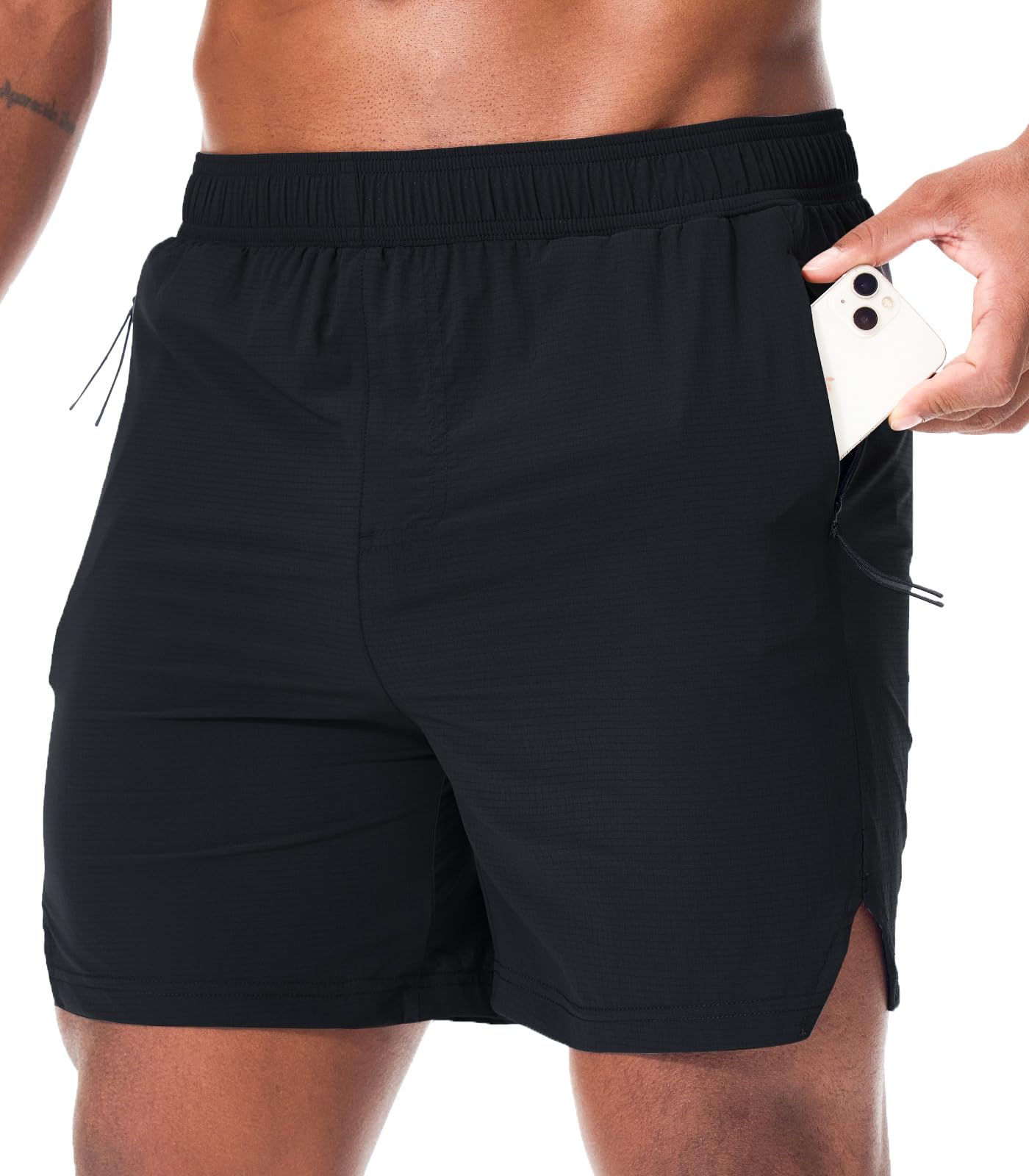 Pantalones Cortos Deportivos Hombre Secado Rápido Ligero Running Jogging