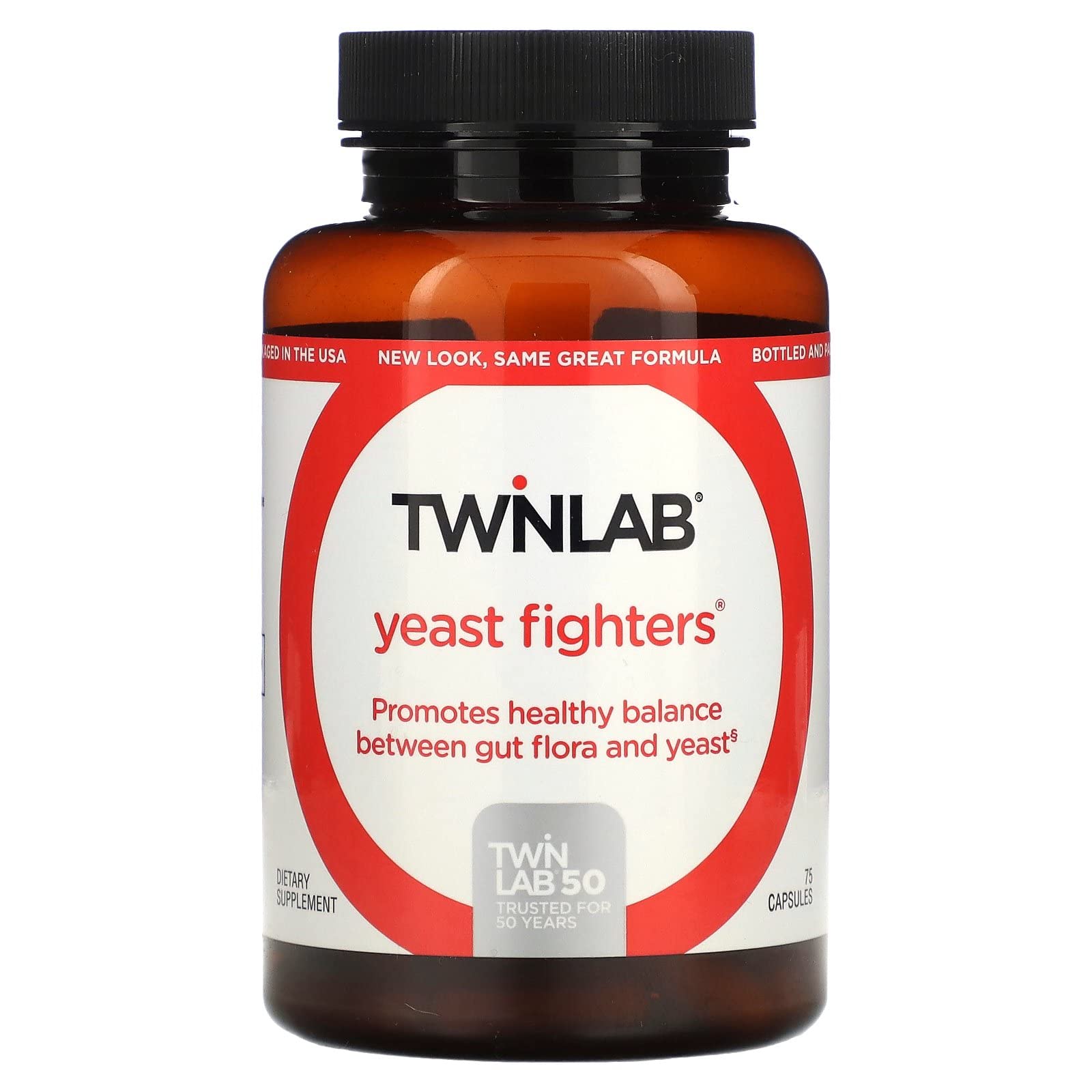 Twinlab Yeast Fighters - 75 Capsules