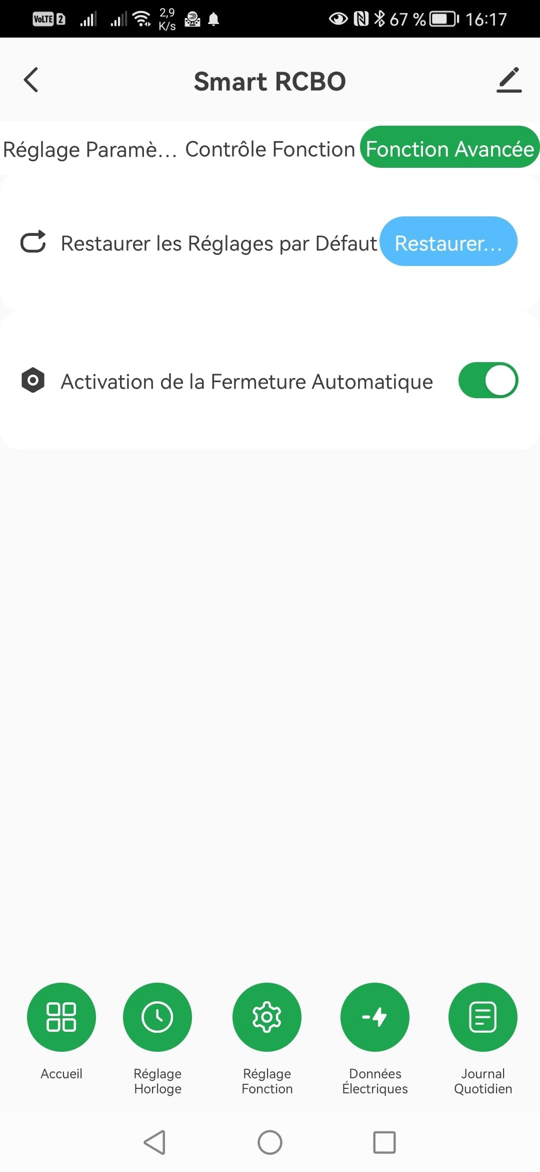 Smart-Home FI/LS-Schalter Wi-Fi Tuya RCBO 1-40A Typ A&AC 30mA – Automatische Wiedereinschaltung – OLED-Display – Energiemessung – Spannungs-, Strom- und Temperaturschutz