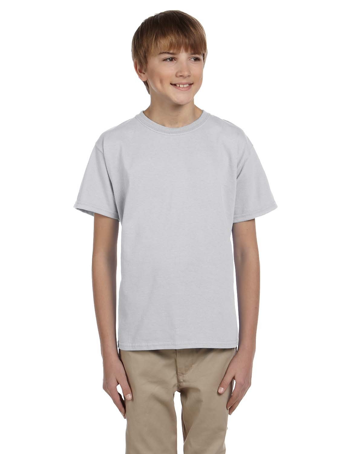 Gildan ® - Youth Heavy Cotton ™ 100% Cotton T-Shirt. 5000B - [Sky]