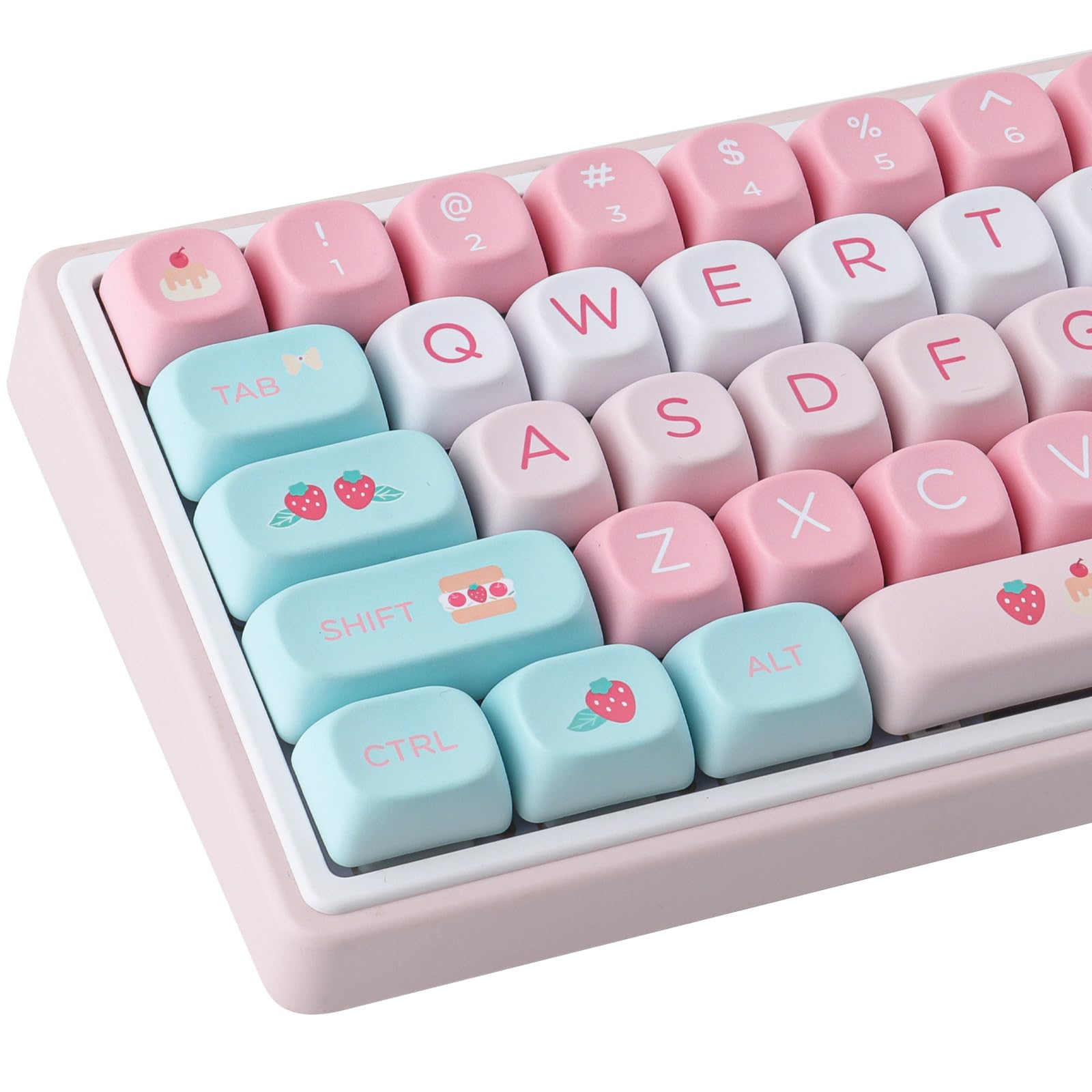 Amazon.com: TYRIXKI PBT Keycaps 132 Keys MOA Keycaps, Cream