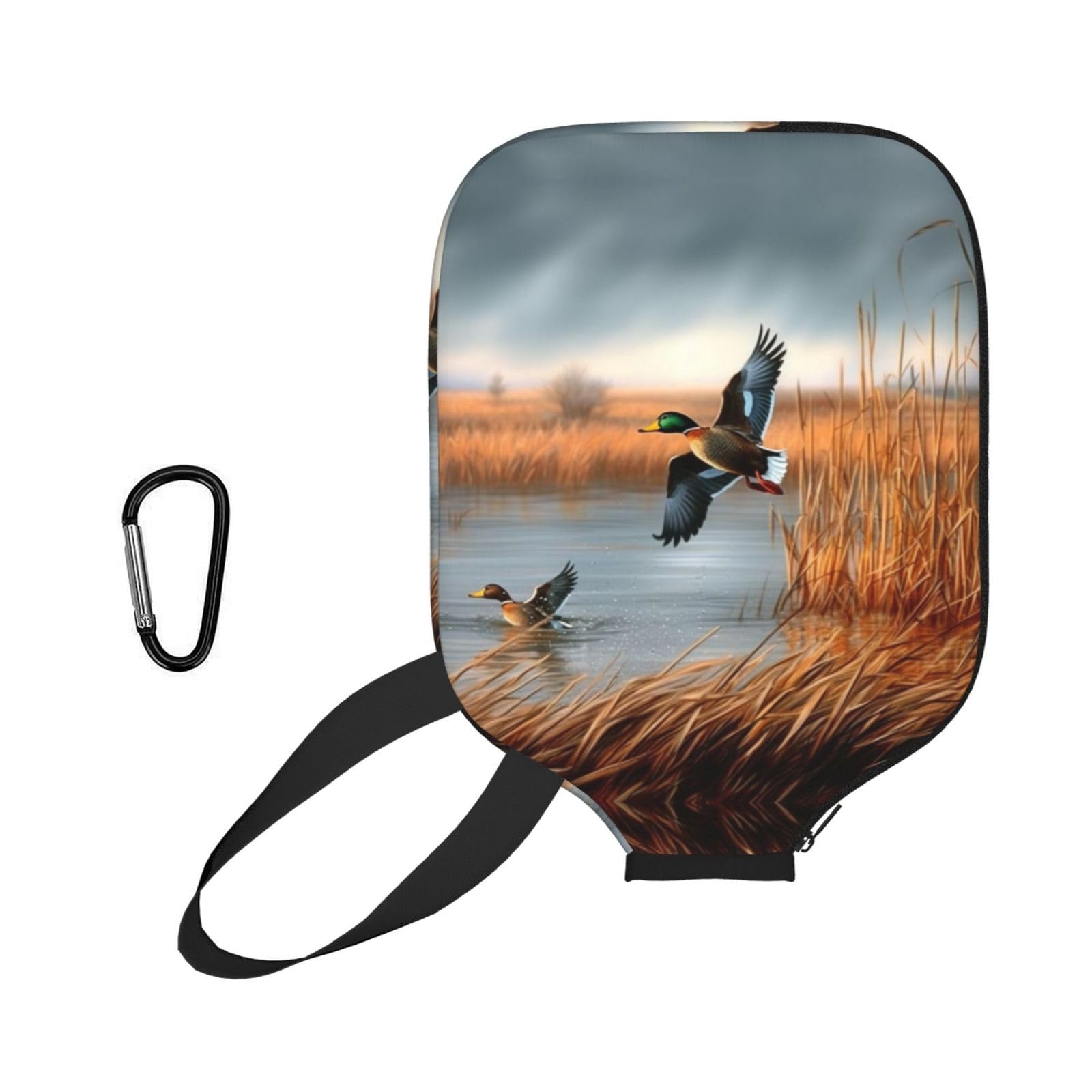 ESNAIUVCD Hunting Flying Wild Duck Print
