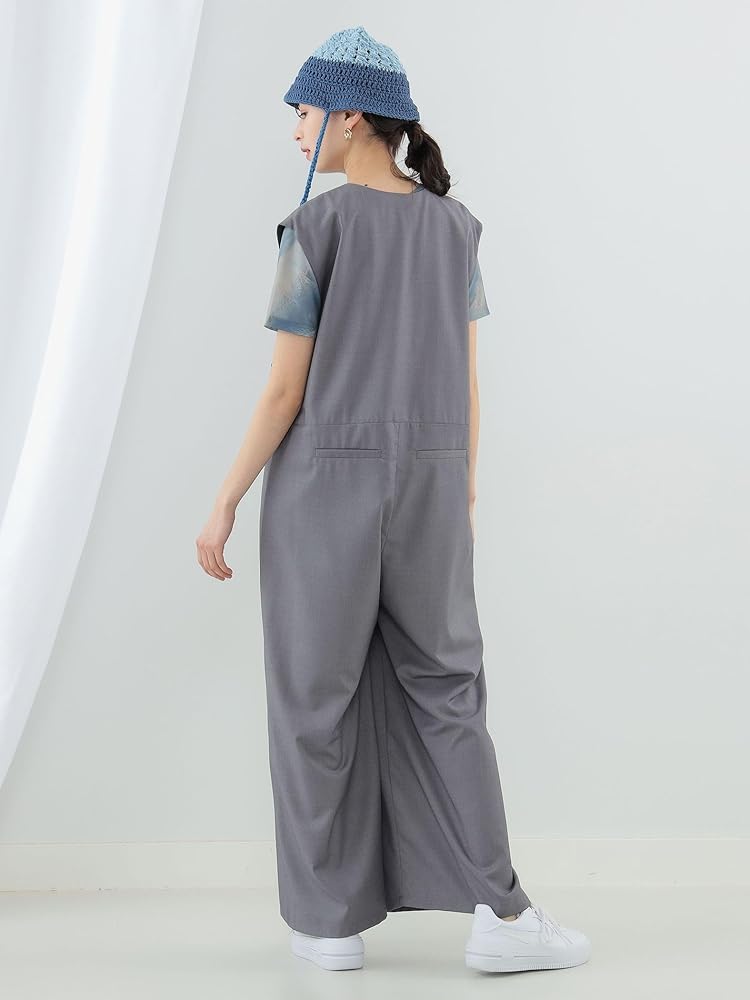 Ray BEAMS スーツ ディテール サロペット Ray BEAMS（レイビームス）の「Ray BEAMS / スーツ ディテール