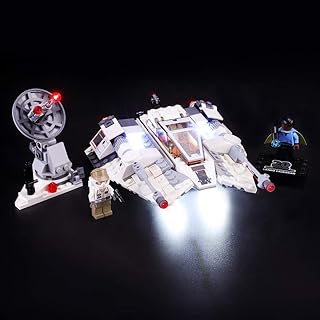 Briksmax Led Lighting Kit for Star Wars Snowspeeder - Compatible with Lego 75259 Building Blocks Model- Not Include The Lego Set