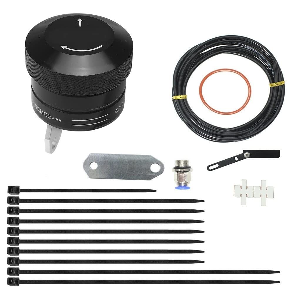Motorrad Kettenöler Öler Kettenöler Motorrad Schmiersystem for Ho.nda Yamaha Suzuki Kawasaki DUCATI DKEKE(Black)
