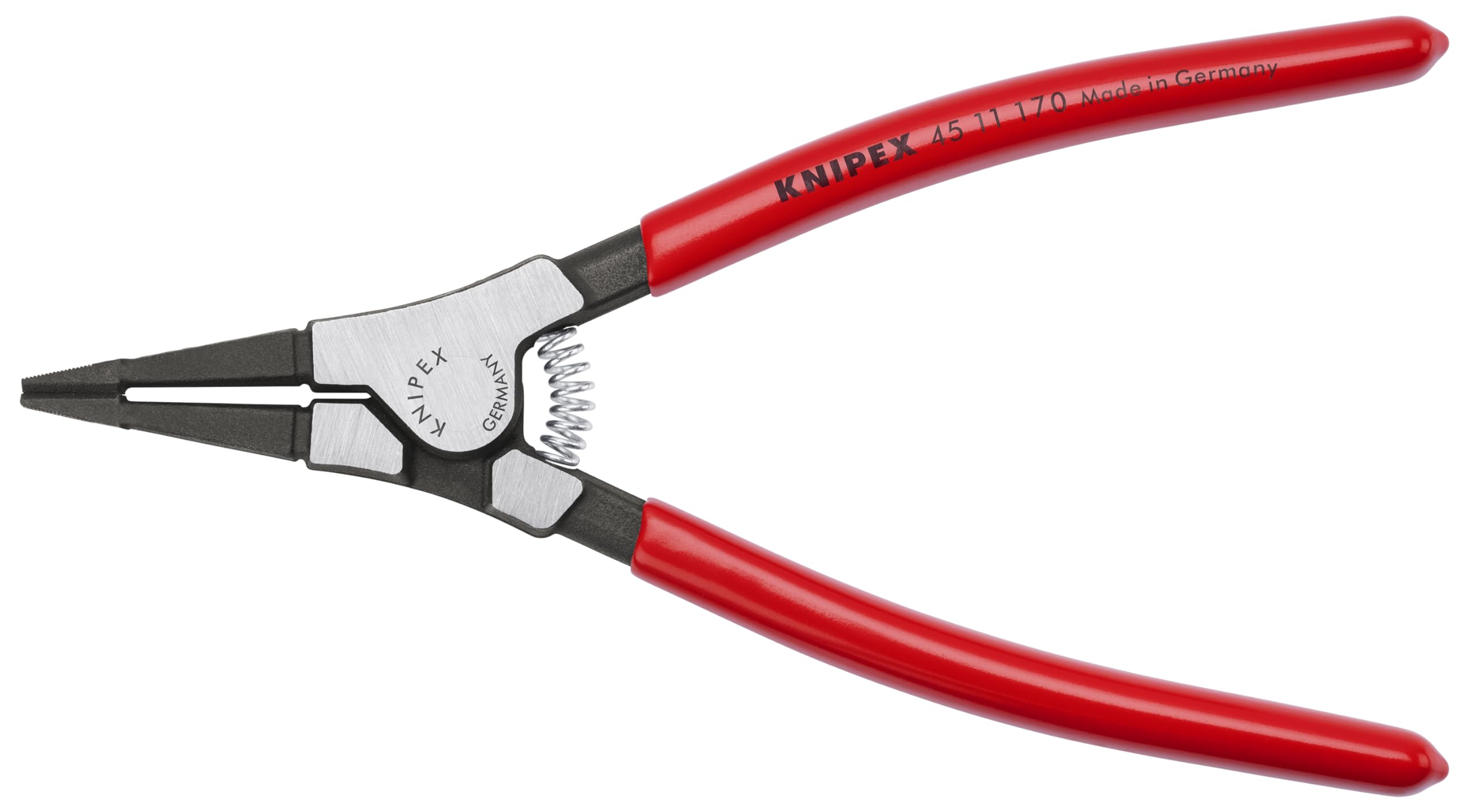KNIPEX Tools 45 11 170 - Alicates de anillo de retención para anillos de retención en ejes, 6-3/4 pulgadas