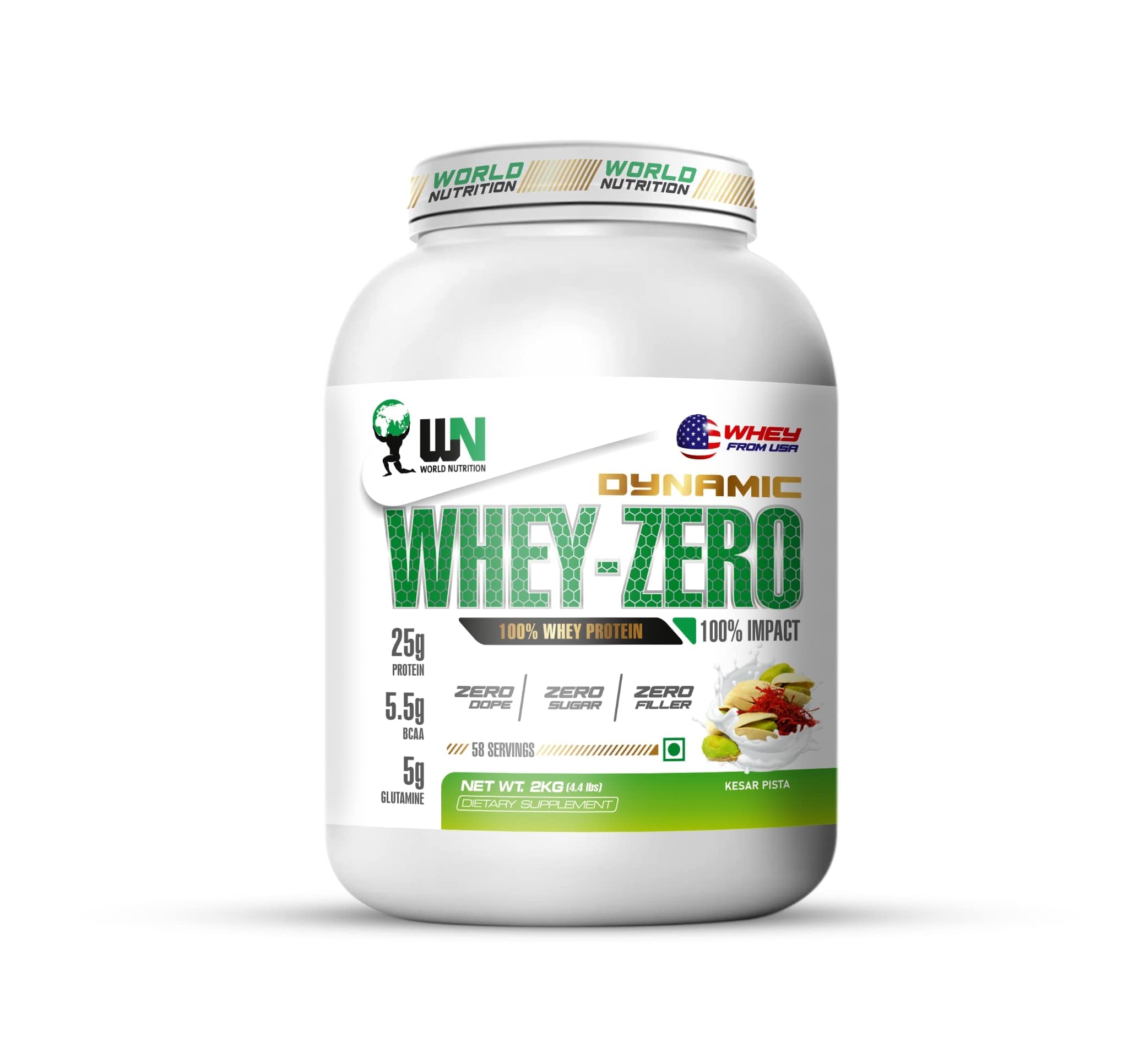 Dynamic Whey-Zero | Whey Protein Powder with 25g Protein, 5.5g BCAA & 5g Glutamine | For Muscle Growth, Workout Recovery & Strength Support | Cookies & Cream - 1Kg — Amazon image 13