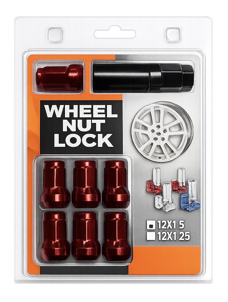RTL Wheel Nut Lock 12X1.25 [16+1Key] 7 Side-picture-16
