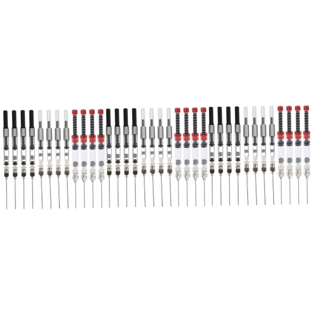 STOBOK 36pièces Accessoires De Remplissage Pour Stylo Plume Convertisseurs à Encre Ergonomiques Et Pratiques Lot Pour Remplissage Facile Et Rapide Des Stylos Plume