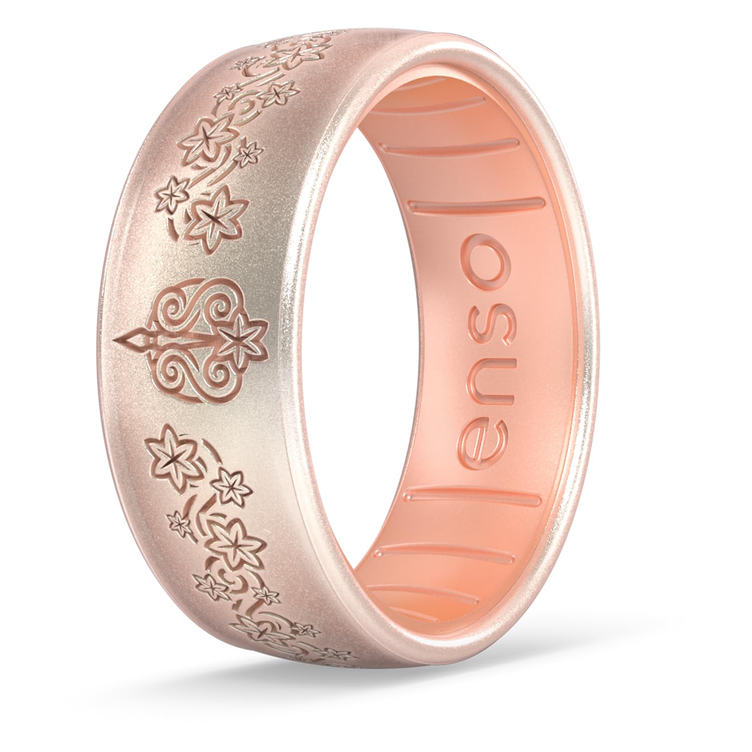 Enso Rings Disney Princess and Villains Silicone Ring - Comfortable and Flexible Design - 6.6mm Wide and 1.75mm Thick