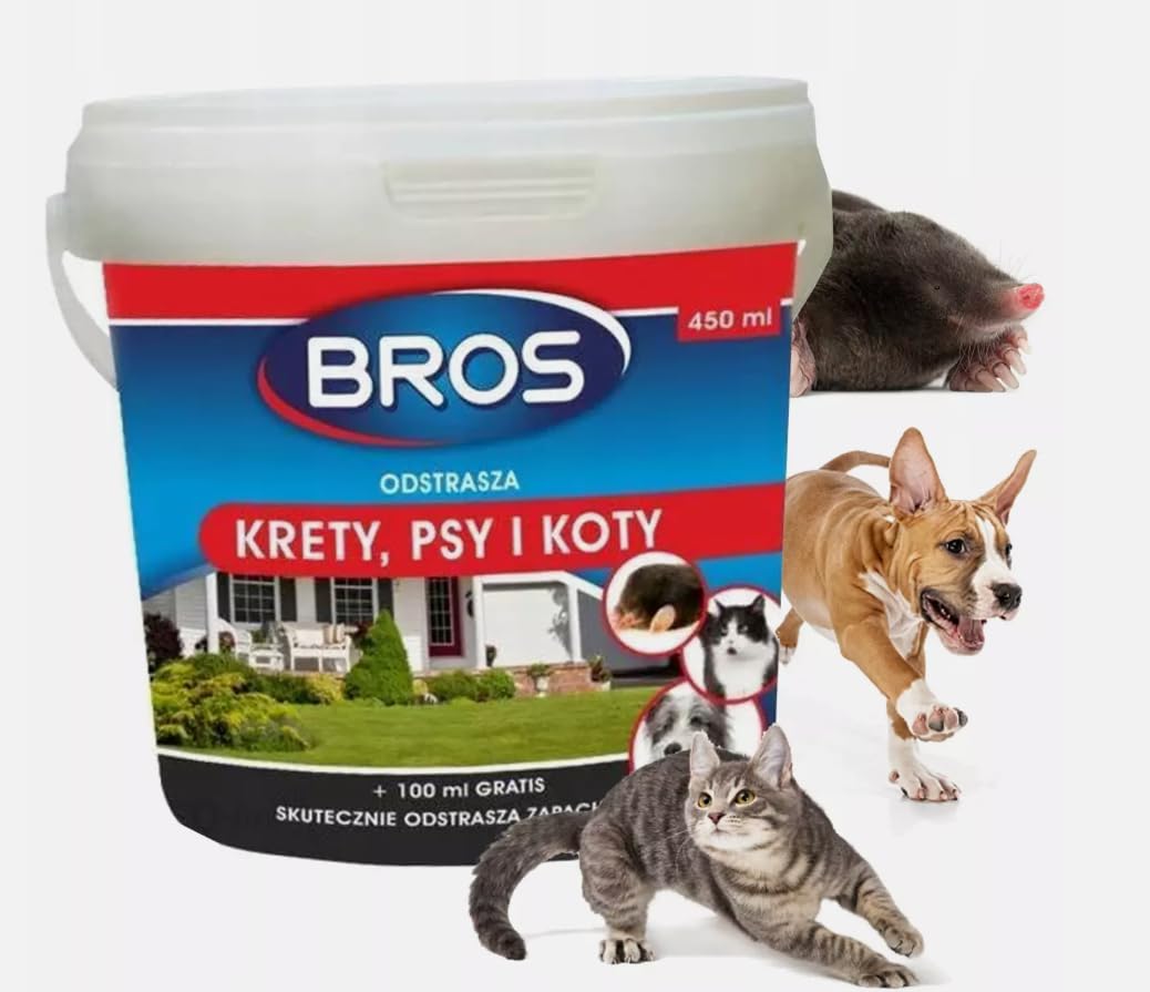 Pet Repellent Powder for Cats and Dogs, Natural Garden Solution, 450ml