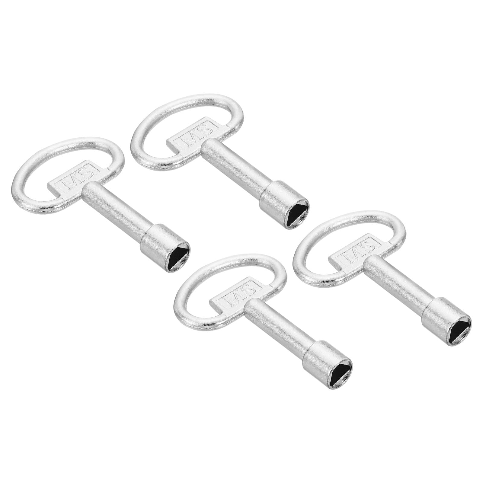 Serrure triangulaire et clé de 13 x 9 mm PATIKIL pour porte de levage d'urgence