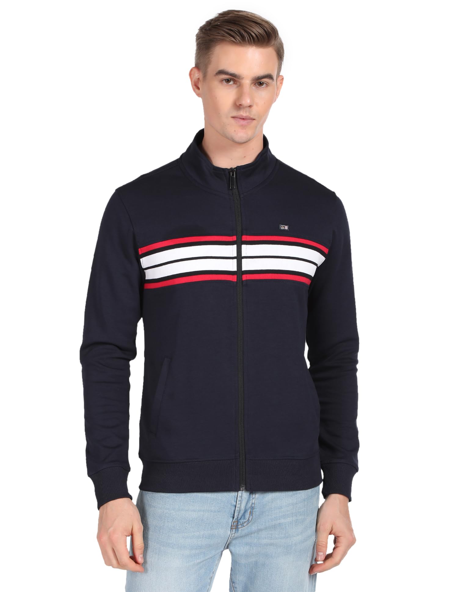 arrow Men's Cotton High Neck Sweatshirt-picture-32